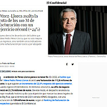 Prez-Llorca asalta la cota de los 110 M de facturacin con un ejercicio rcord (+24%)